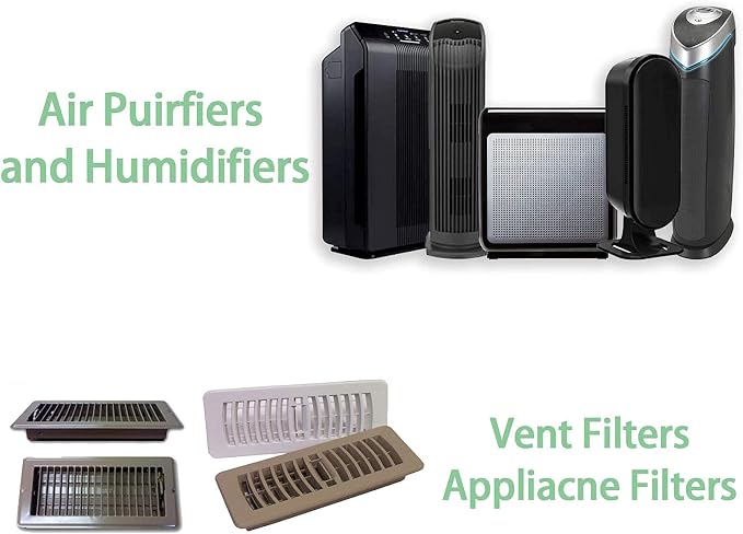 Carbon Filter 12 Pack 4" x 12" Activated Charcoal Air Vent Filters Premium - Image 9