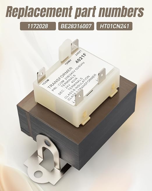 HT01CN241 Transformer 40VA, 208/240V to 24V Furnace Transformer Replacement Fit - Image 2