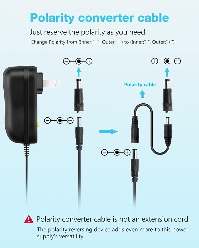 Aclorol 36W Universal AC/DC Power Adapter 3~12V 3A Adjustable Power Supply - Image 3