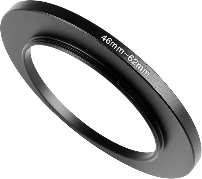 46-62mm Metal Step-Up Ring Adapter Compatible by Unknown