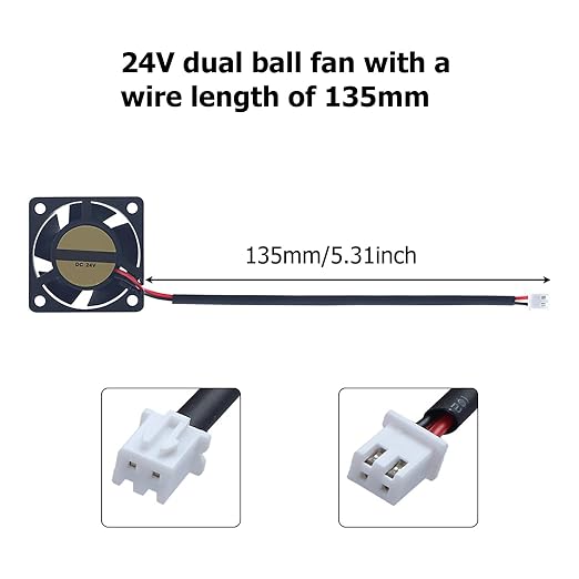3D Printer DC24V Air Purifying Fan 4020 - Image 5