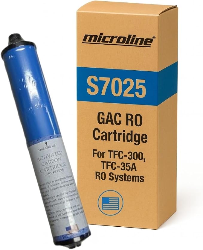 Microline S7025 GAC Carbon Filter Replacement Cartridge – Post Filter by espwaterproducts