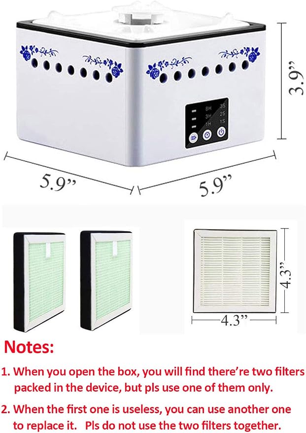 Portable HEPA Filter Air Purifier 3 in 1 - Image 6