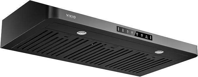 36 inch Black Undercabinet Range Hood, 980CFM Kitchen Range Hood by VIKIOHOME