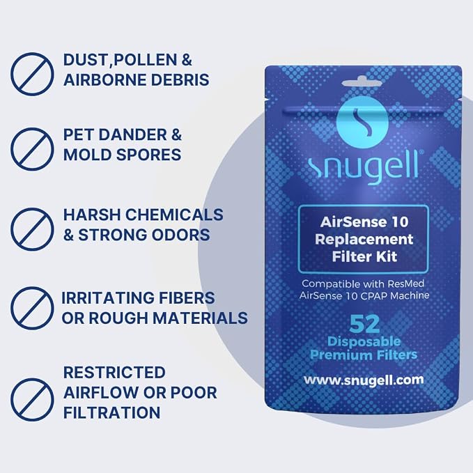Snugell Disposable CPAP Filters -Compatible - Image 5