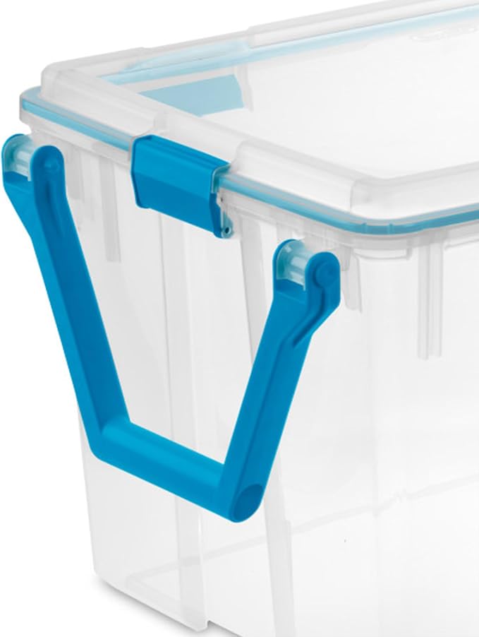 Sterilite 9-Pack Gasket Box, Weather-Resistant Storage Bins - Image 9