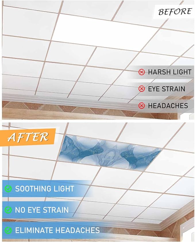 3 Pack Fluorescent Light Covers - Image 3
