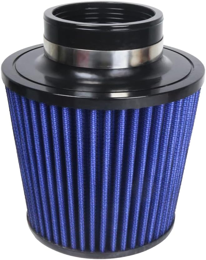 KYOSTAR Carbon Fiber 3" High-Flow Air Filter, Reusable Cone Cold Air Intake - Image 8