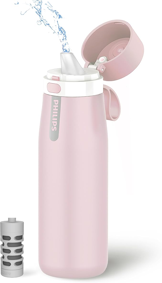 PHILIPS Water Bottle with Filter, Filter Water Bottle Stainless Steel with by Unknown
