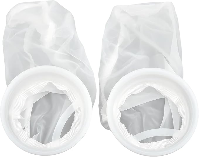 2Pcs Rain Water Filter, 8 Inch IBC Lid Filter, Nylon IBC Tote Cover, Stretchy - Image 2