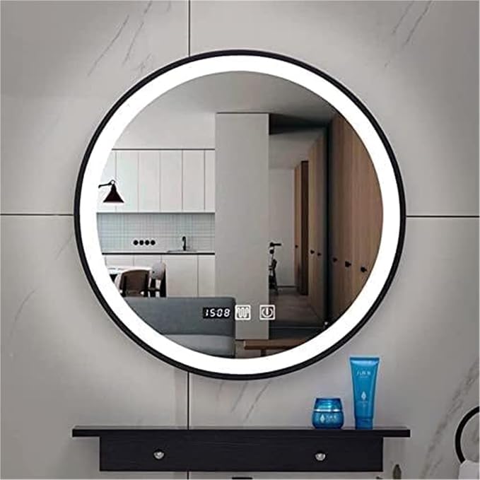 Bathroom Mirror, Round Illuminated LED - Image 4