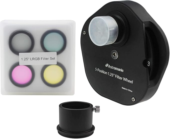 Astromania 1.25" Multiple 5-Position Filter Wheel - Image 5