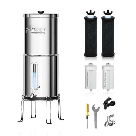 Purewell 1.5G Gravity Water Filter System by Purewell