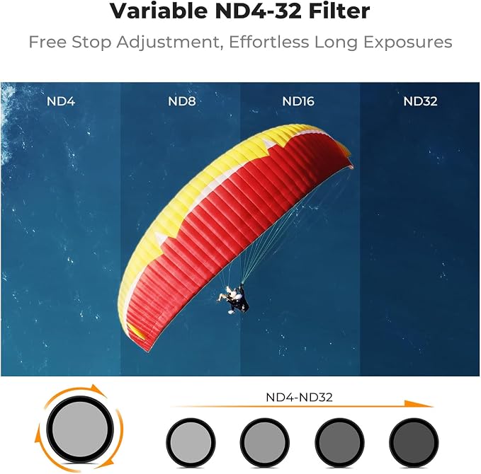 K&F CONCEPT Snap On CPL VND Effect Filter Kit Compatible - Image 3