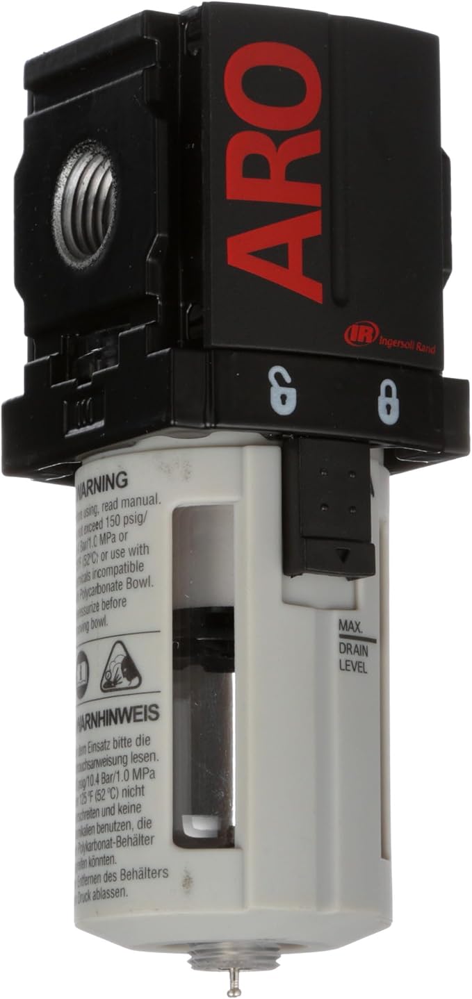 ARO Ingersoll Rand ARO F35121-400-VS Air Line Filter, 1/4" NPT by IngersollRand