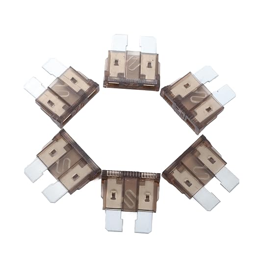 100 Pack Auto Fuses 7.5 AMP ATC/ATO Standard Regular Fuse Blade 7.5A Car Truck - Image 4