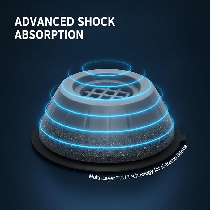 Sakerplus Anti Vibration Pads for Washing Machine, Anti-Vibration Support - Image 5