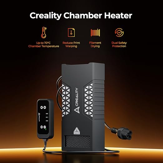 Creality Chamber Heater for 3D Printer Enclosure, Adjustable Hot Air Heater up - Image 2