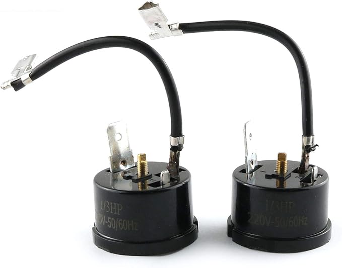 E-outstanding Compressor Thermal Overload Protector 2PCS 1/3HP-250W Freezer - Image 2