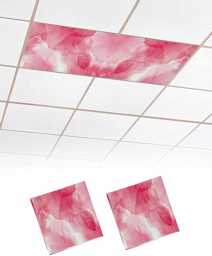 Yukro 2 Pack Fluorescent Light Covers by Unknown