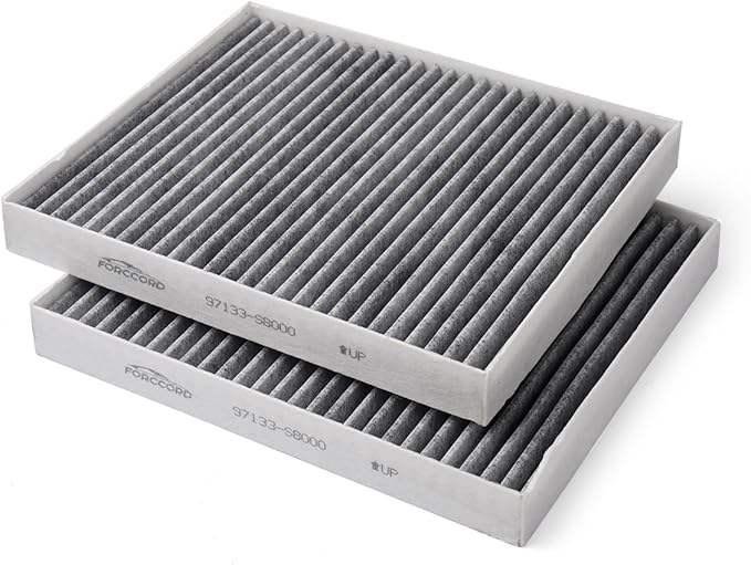 2-Pack HEPA Cabin Air Filter Fits by Forccord