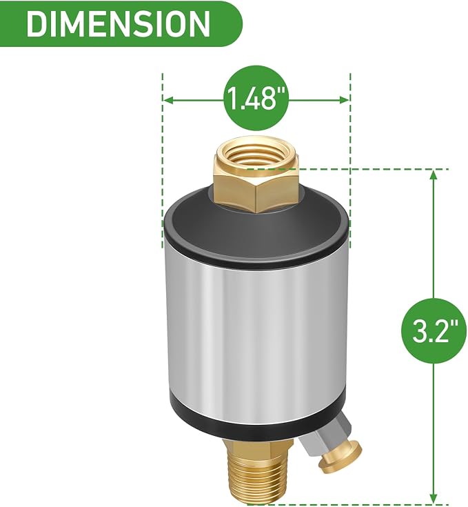 Watflow Air Compressor Water Separator Filter - Image 2