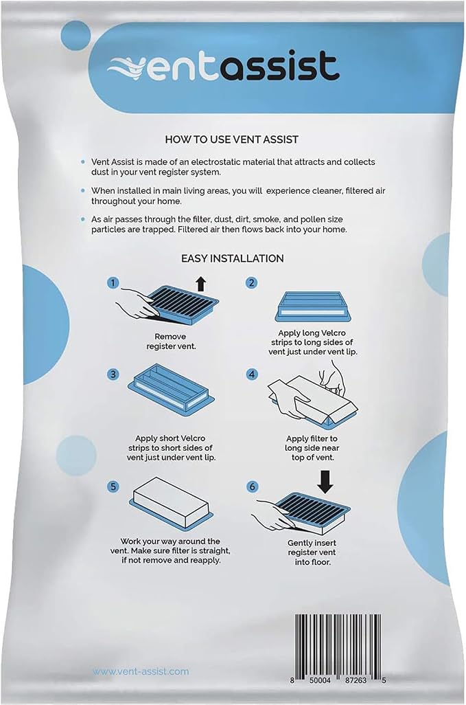 Premium Air Vent Filters for Home - Image 2