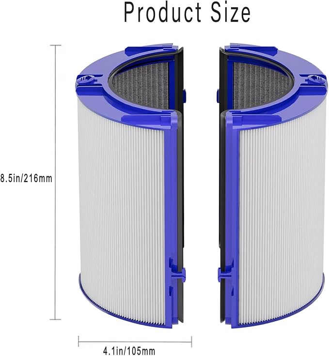 360° Combi Glass 2-in-1 HEPA+Carbon Replacement Filter - Image 8
