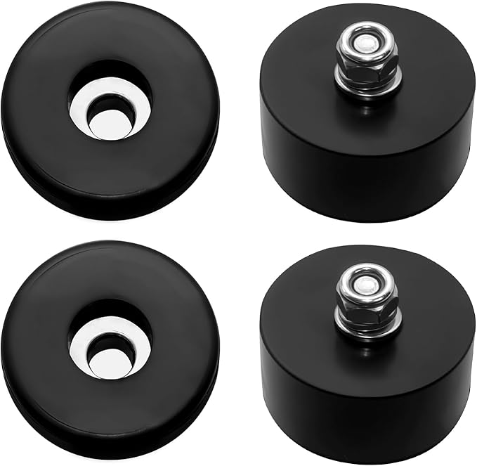 Heavy Duty Anti-Vibration Rubber Feet 0.75 x 1.5 Inches Fits Air Compressors by VYF