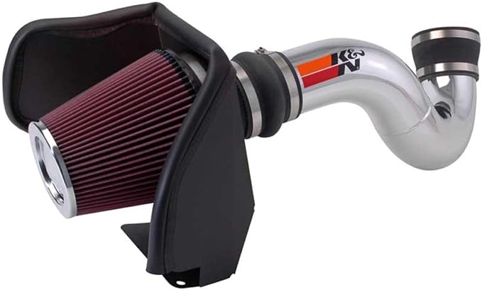 K&N Cold Air Intake System: High-Flow Air Filter, Increase Performance & by KNEngineeringInc