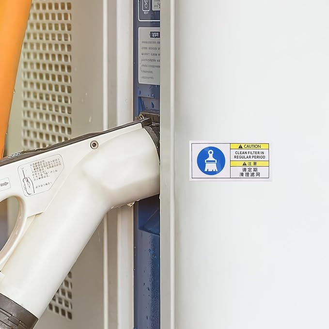 Filter Cleaning Reminder Stickers - Image 8