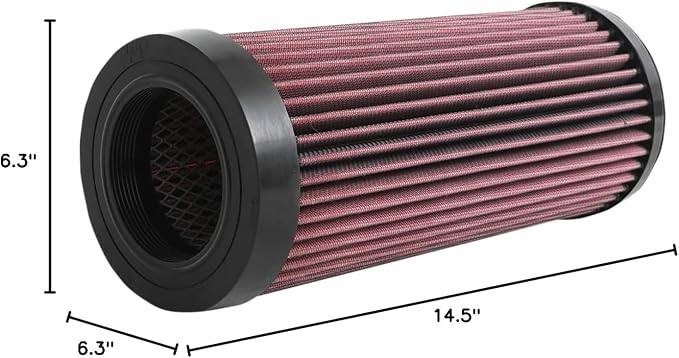 K&N High-Flow Original Lifetime Engine Air Filter: High Performance, - Image 9