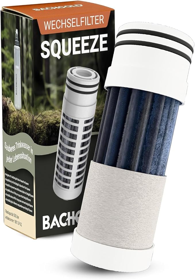 Squeeze Water Filter Camping by Bachgold