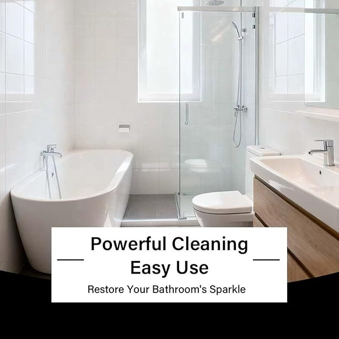 Bathroom Descaler, Cleaning Foam, Content: About 100ml/sponge, Toilet Cleaner, Stain Remover, Bowl Agent, For Kitchen Sink, Bathtub Glass, Faucets Shower Heads