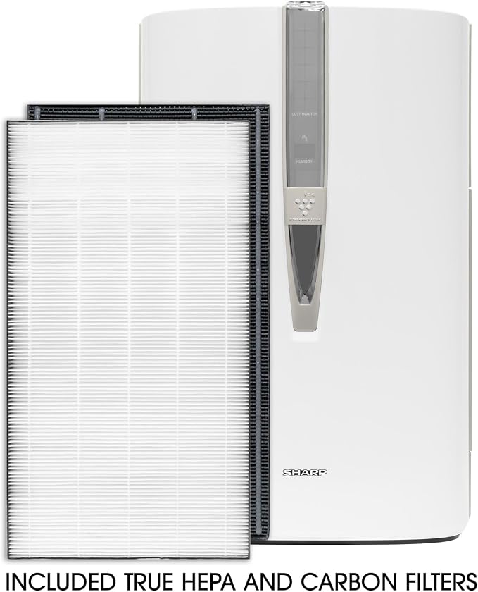 SHARP Air Purifier and Humidifier. Plasmacluster Ion Technology and Triple - Image 22