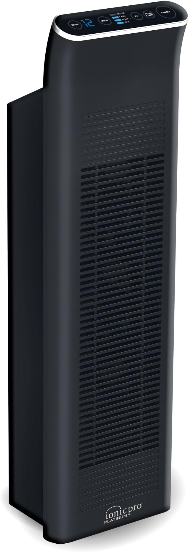 Ionic Pro Platinum Air Purifier Tower, Never Replace Filters, Quiet Negative by IonicPro