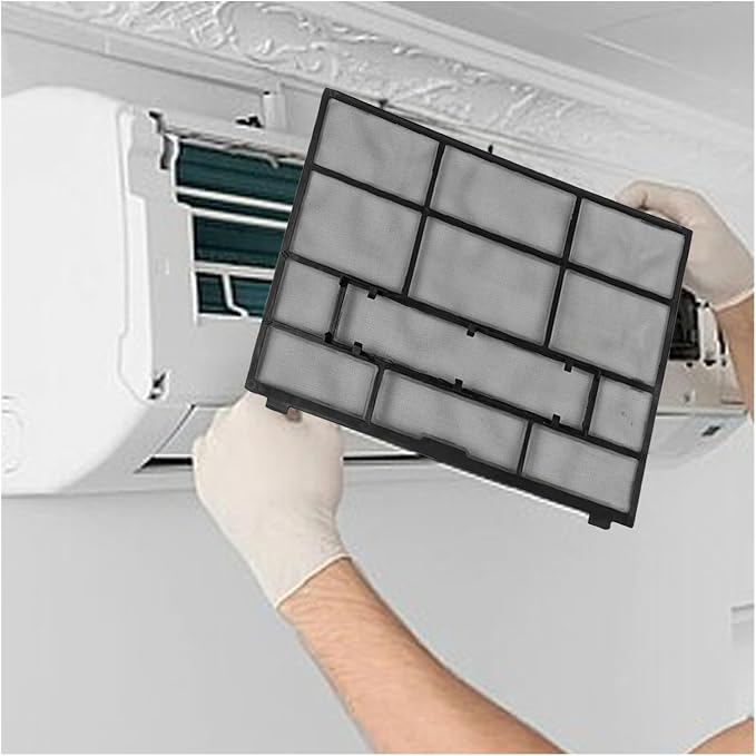 Plastic Air Conditioner Filter Mesh Indoor Unit Hanging Dust Screen Household - Image 3