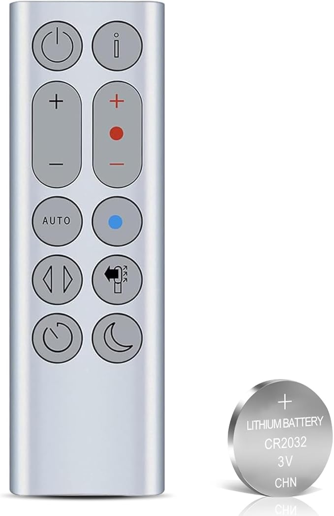 Replacement Remote Control for Dyson HP04 HP07 HP4A Pure Hot + Cool Heater Fan by RETROSUNRemoteeasytomaster