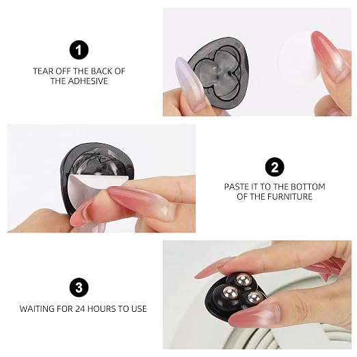 16 Pcs Small Appliance Rollers & Furniture Sliders, Appliance Caster Wheels - Image 5