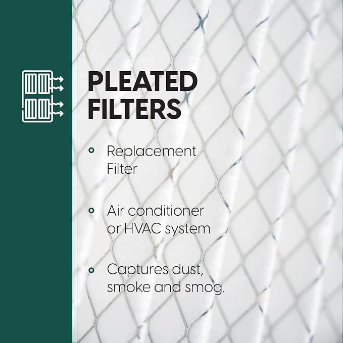 EconoHome 20x25x4 AC Furnace Pleated Air Filter MERV 11 Replacement, 1 Pack - Image 4