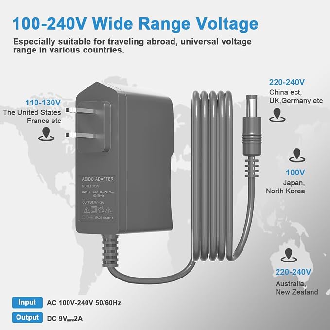 9V 2A Power Supply Universal 9V 2A Power Supply Adaptor - Image 8