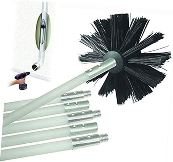 Garneck 2pcs Dryer Brush Chimney Cleaner Tool Pipe Cleaners Bulk Scrubber Brush - Image 6