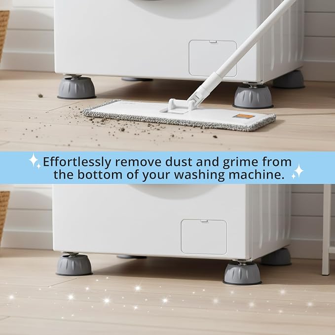 Anti Vibration Pads for Washing Machine, Washer Stabilizer and Dryer Bumper Pads - Image 8
