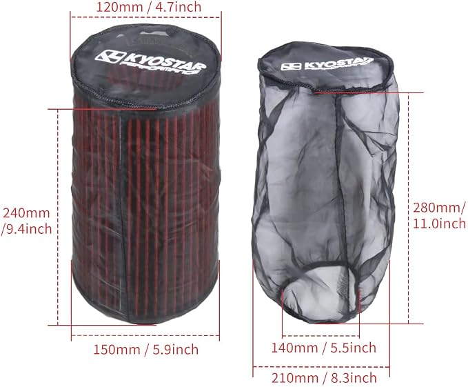 KYOSTAR Universal Air Filter Cover - Image 3