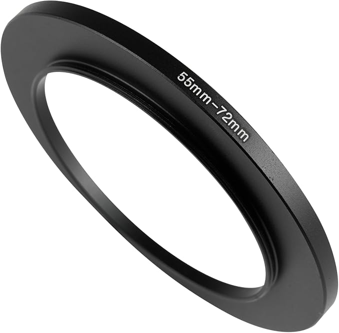 55-72mm Metal Step-Up/Down Ring Adapter Compatible by Unknown
