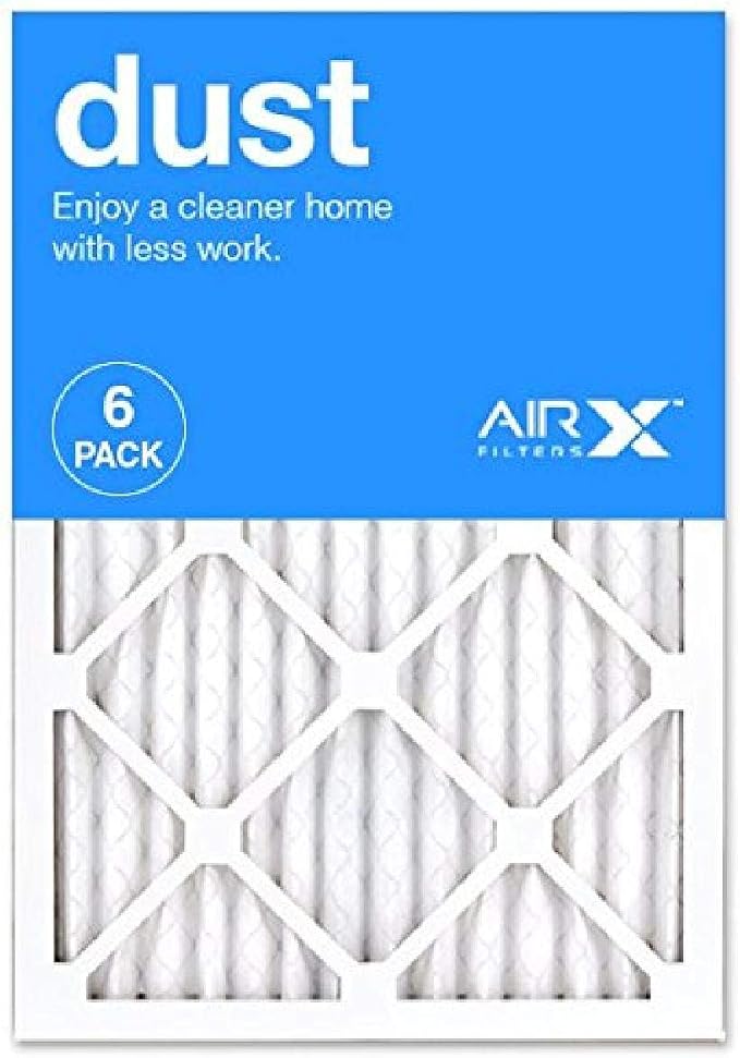 AIRx DUST 14x20x1 MERV 8 Pleated Air Filter by AIRXFILTERSWICKEDCLEANAIR