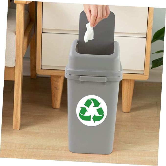 Waste Sorting Labels for Garbage Bin PVC Sticker Decals for Kitchen Recycling - Image 9