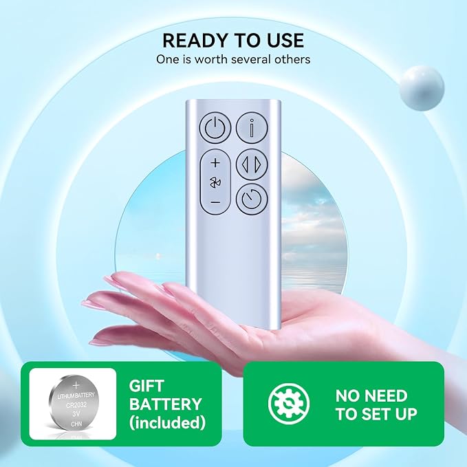 Replacement Remote Control for Dyson BP01 Compatible - Image 2