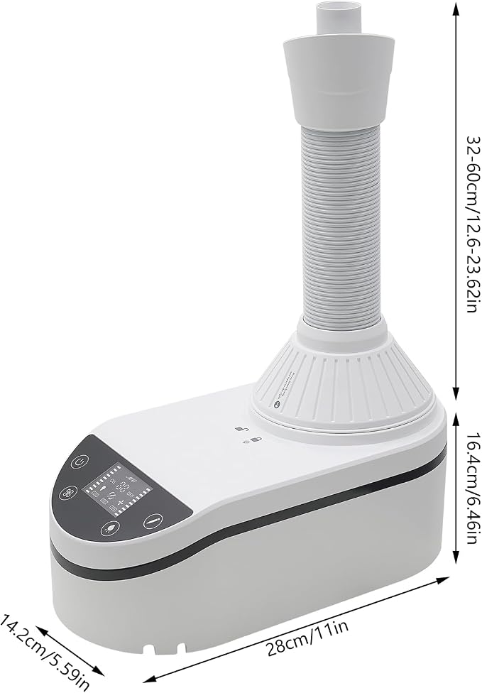 Nail Dust Collecting Machine, Tabletop Dust Collector - Image 9