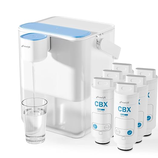 Frizzlife MD40 Rechargeable Water Filter Dispenser by FRIZZLIFE